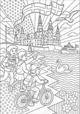 Dänemark POP Art Ausmalbilder 15 Malvorlagen – Materialseite 3
