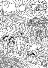 China POP Art Ausmalbilder 15 Malvorlagen – Materialseite 16