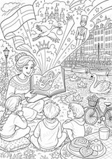 Dänemark POP Art Ausmalbilder 15 Malvorlagen – Materialseite 16