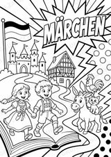 Deutschland POP Art Ausmalbilder 15 Malvorlagen – Materialseite 7