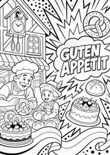 Deutschland POP Art Ausmalbilder 15 Malvorlagen – Materialseite 10