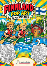 Finnland POP Art Ausmalbilder 15 Malvorlagen – Cover