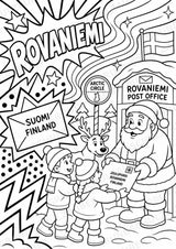 Finnland POP Art Ausmalbilder 15 Malvorlagen – Materialseite 8