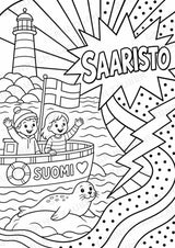 Finnland POP Art Ausmalbilder 15 Malvorlagen – Materialseite 9