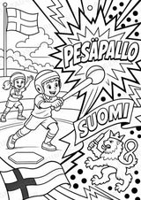 Finnland POP Art Ausmalbilder 15 Malvorlagen – Materialseite 13