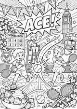 Großbritannien POP Art Ausmalbilder 15 Malvorlagen – Materialseite 14