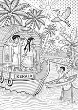 Indien POP Art Ausmalbilder 15 Malvorlagen – Materialseite 5