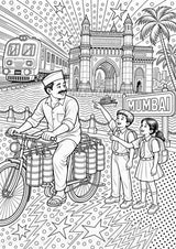 Indien POP Art Ausmalbilder 15 Malvorlagen – Materialseite 6