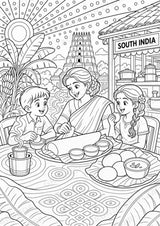Indien POP Art Ausmalbilder 15 Malvorlagen – Materialseite 12
