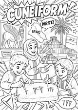 Irak POP Art Ausmalbilder 15 Malvorlagen – Materialseite 8