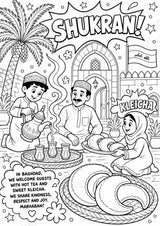Irak POP Art Ausmalbilder 15 Malvorlagen – Materialseite 9