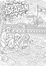 Iran POP Art Ausmalbilder 15 Malvorlagen – Materialseite 4
