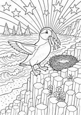 Island POP Art Ausmalbilder 15 Malvorlagen – Materialseite 5