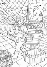 Island POP Art Ausmalbilder 15 Malvorlagen – Materialseite 12