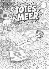 Israel POP Art Ausmalbilder 15 Malvorlagen – Materialseite 4