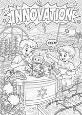 Israel POP Art Ausmalbilder 15 Malvorlagen – Materialseite 16