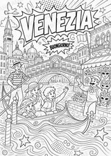 Italien POP Art Ausmalbilder 15 Malvorlagen – Materialseite 3