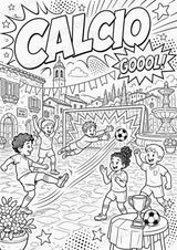 Italien POP Art Ausmalbilder 15 Malvorlagen – Materialseite 11