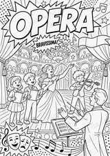Italien POP Art Ausmalbilder 15 Malvorlagen – Materialseite 12