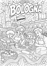 Italien POP Art Ausmalbilder 15 Malvorlagen – Materialseite 16