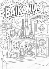 Kasachstan POP Art Ausmalbilder 15 Malvorlagen – Materialseite 11