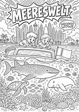 Katar POP Art Ausmalbilder 15 Malvorlagen – Materialseite 8