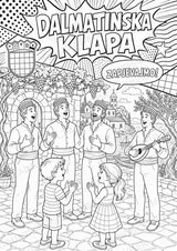 Kroatien POP Art Ausmalbilder 15 Malvorlagen – Materialseite 7