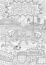 Kroatien POP Art Ausmalbilder 15 Malvorlagen – Materialseite 13