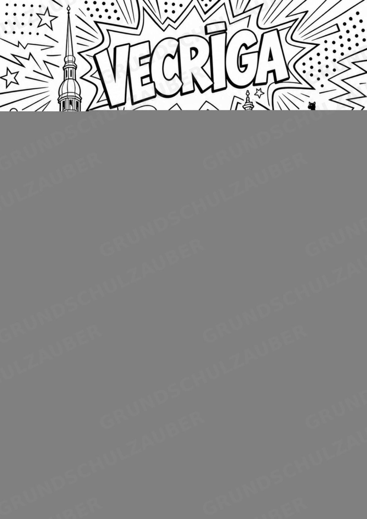 Lettland POP Art Ausmalbilder 15 Malvorlagen – Materialseite 3