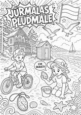 Lettland POP Art Ausmalbilder 15 Malvorlagen – Materialseite 5
