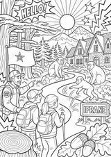 Marokko POP Art Ausmalbilder 15 Malvorlagen – Materialseite 15