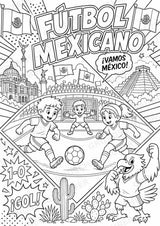Mexiko POP Art Ausmalbilder 15 Malvorlagen – Materialseite 16