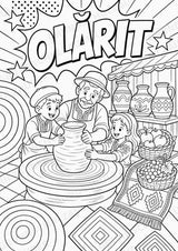 Moldawien POP Art Ausmalbilder 15 Malvorlagen – Materialseite 16