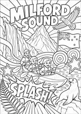 Neuseeland POP Art Ausmalbilder 15 Malvorlagen – Materialseite 5