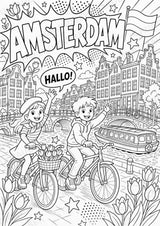 Niederlande POP Art Ausmalbilder 15 Malvorlagen – Materialseite 2