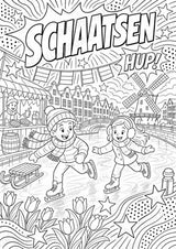 Niederlande POP Art Ausmalbilder 15 Malvorlagen – Materialseite 7