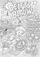 Niederlande POP Art Ausmalbilder 15 Malvorlagen – Materialseite 10
