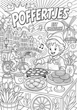 Niederlande POP Art Ausmalbilder 15 Malvorlagen – Materialseite 13