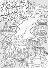 Nordkorea POP Art Ausmalbilder 15 Malvorlagen – Materialseite 16