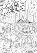 Pakistan POP Art Ausmalbilder 15 Malvorlagen – Materialseite 2