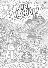 Österreich POP Art Ausmalbilder 15 Malvorlagen – Materialseite 8