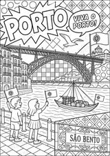 Portugal POP Art Ausmalbilder 15 Malvorlagen – Materialseite 5