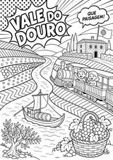 Portugal POP Art Ausmalbilder 15 Malvorlagen – Materialseite 6