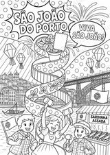 Portugal POP Art Ausmalbilder 15 Malvorlagen – Materialseite 11