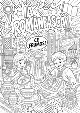 Rumänien POP Art Ausmalbilder 15 Malvorlagen – Materialseite 10