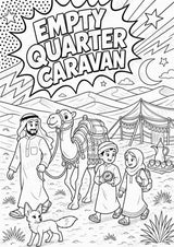 Saudi Arabien POP Art Ausmalbilder 15 Malvorlagen – Materialseite 8