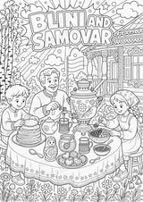 Russland POP Art Ausmalbilder 15 Malvorlagen – Materialseite 14