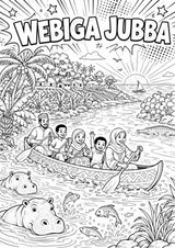 Somalia POP Art Ausmalbilder 15 Malvorlagen – Materialseite 6