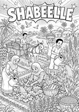 Somalia POP Art Ausmalbilder 15 Malvorlagen – Materialseite 7