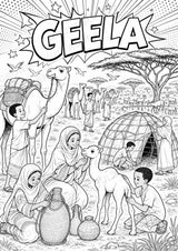 Somalia POP Art Ausmalbilder 15 Malvorlagen – Materialseite 9
